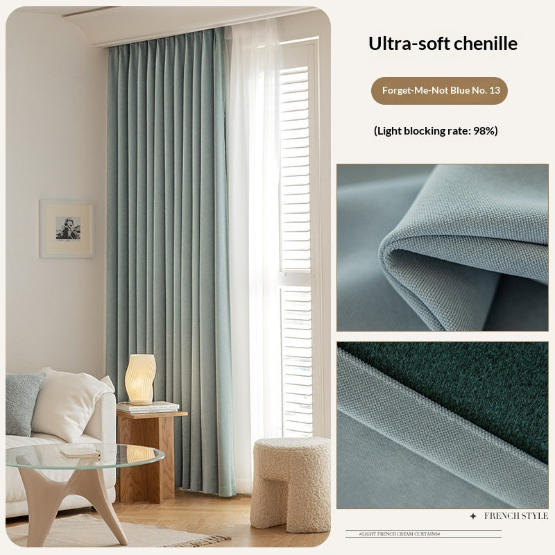 Milky-tea-colored Fully Blackout Nylon Curtains For A High-end Look In The Bedroom - My Store