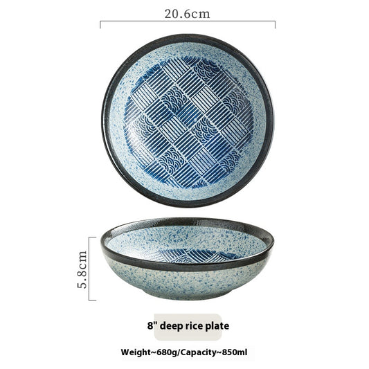 Creative Deep Plates Western Cuisine Steak Plate - My Store