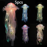 The Girl's Room Is Decorated With Jellyfish Lamps - My Store