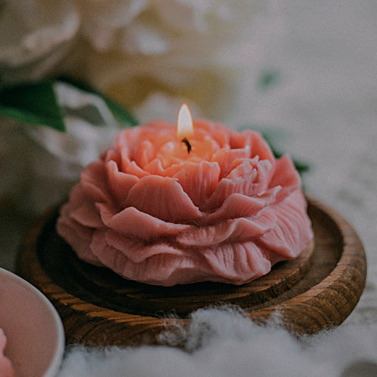 52 Degrees Novice Peony Rose Candle Low Temperature Candle Mood Spice Scented Candle Atmosphere Sense Candle Drop Wax - My Store