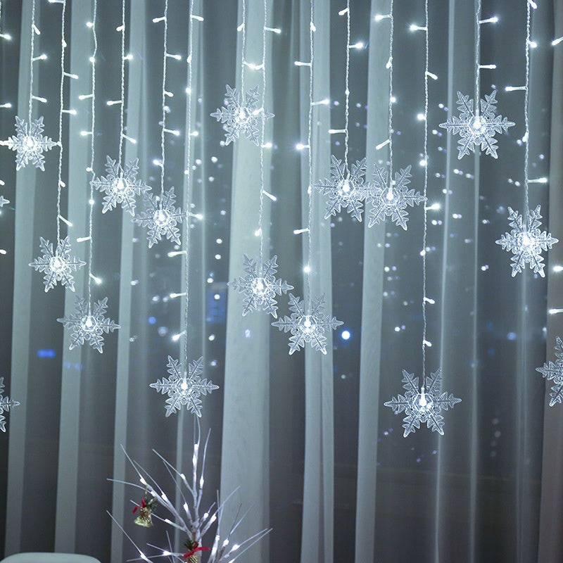 Small Five Pointed Star Curtain Light String - My Store