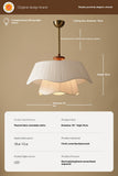 Cream Style Chandelier Internet Celebrity Living Room Dining Room Bedroom Lamps - My Store