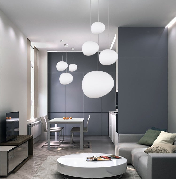 Nordic Designer Living Room Personalized Glass Chandelier Lamps - My Store