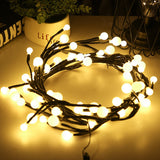 Low Pressure Branch Rattan String Warm Light - My Store