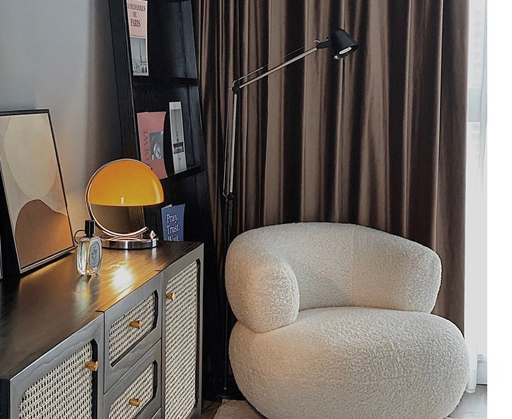 Retro Space Age Table Lamp Living Room Study Bedroom Bedside Modern Desk Lamps Office Study Light Fixtures Home Decor Nightlight - My Store