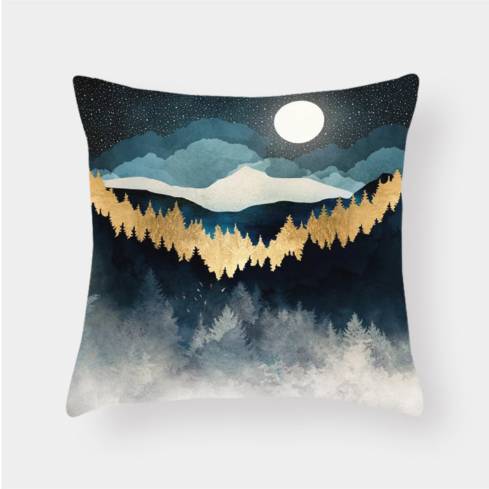 Landscape cushion pillow lumbar cushion cover - My Store