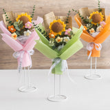 Creative Handmade DIY Crocheted Artificial Flowers - My Store
