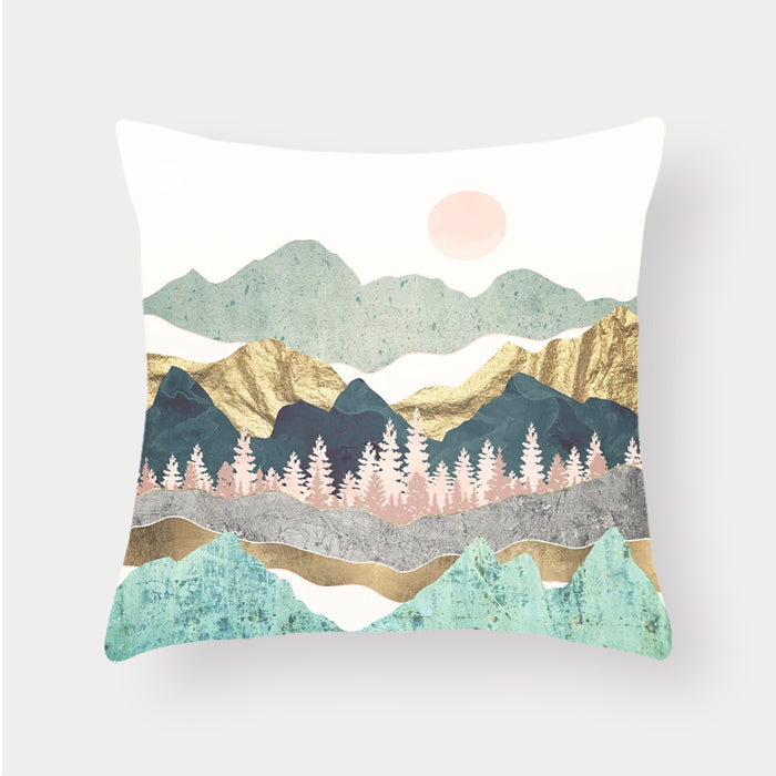 Landscape cushion pillow lumbar cushion cover - My Store