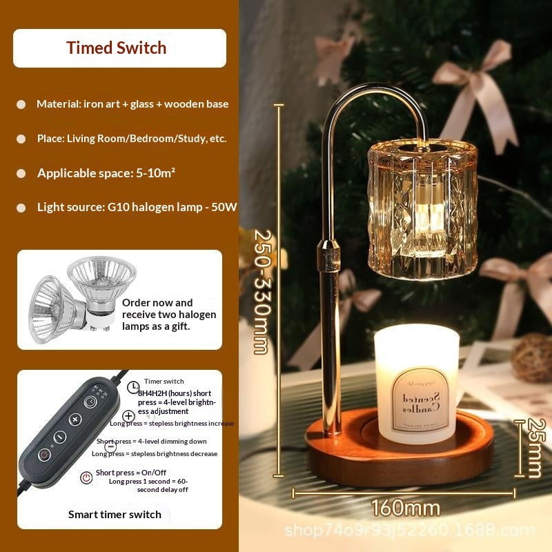 Aromatherapy Lamp Wax Melter Candle Warmer Dimmable Candle Holder - My Store