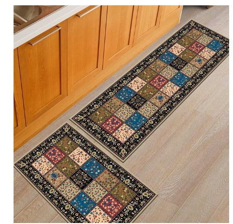 Floor mats, non-slip, oil-proof, household machine washable door mats, bathroom, bathroom, bedside rugs - My Store