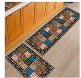 Floor mats, non-slip, oil-proof, household machine washable door mats, bathroom, bathroom, bedside rugs - My Store