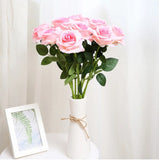 Artificial Red Rose Flowers Living Room Home Decoration Flowers Bouquet - My Store