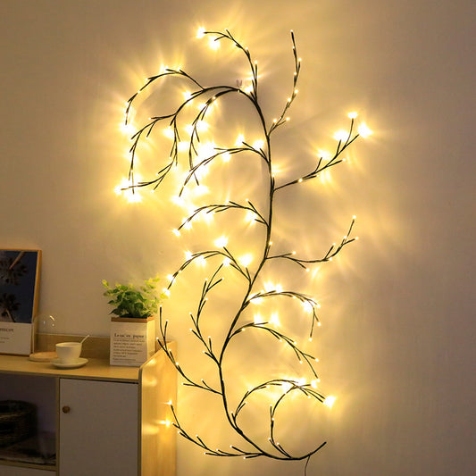 LED Light String Arrangement Colored Light Rattan Room Decorative Light - My Store