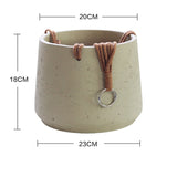 Nordic Wall Hanging Cement Hanging Flower Pot - My Store