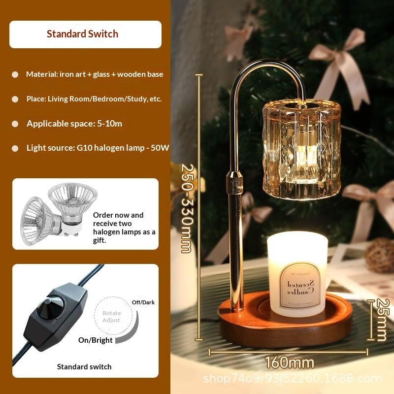 Aromatherapy Lamp Wax Melter Candle Warmer Dimmable Candle Holder - My Store