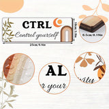 Office Inspirational Wooden Hanging Wall Decoration Frame Pendant Hanging Wall Hanging - My Store