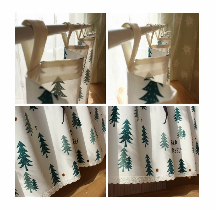 Kitchen fabric short curtains - My Store