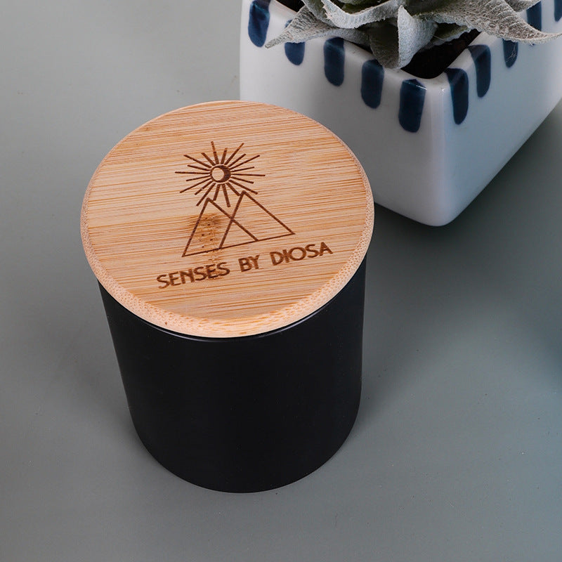 Multiple Colors Aromatherapy Glass Candle Cup Candle Holder - My Store