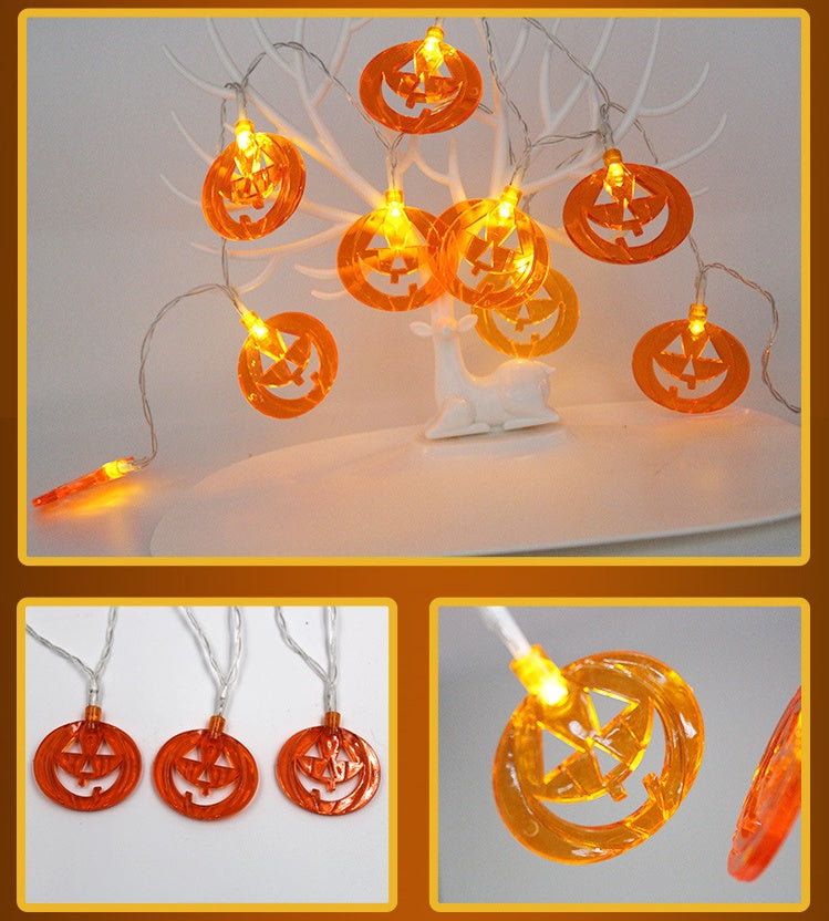 Halloween Decoration Pumpkin Light LED String Lights Lantern - My Store