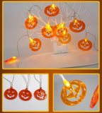 Halloween Decoration Pumpkin Light LED String Lights Lantern - My Store
