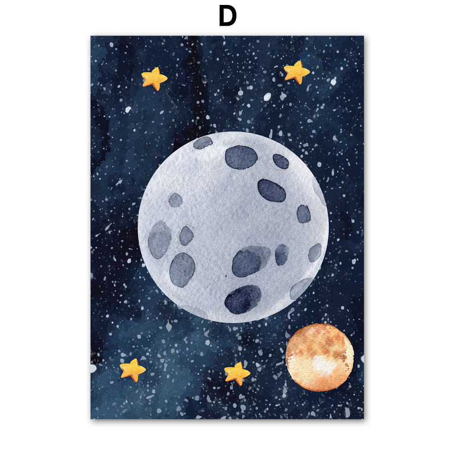 Astronaut Wall Art Canvas Painting - My Store