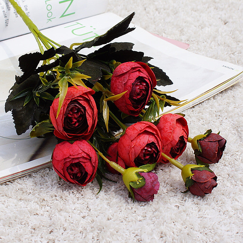 Home decoration small bouquets artificial flowers - My Store