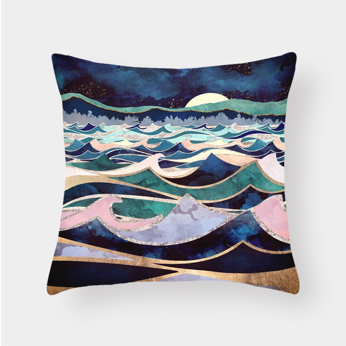 Landscape cushion pillow lumbar cushion cover - My Store