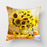 Colorful sunflower cushion cover - My Store