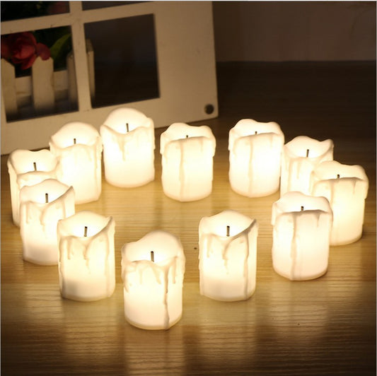Candle Tears LED Electronic Candle Tears Candle Wedding Bar Decorative Candle Christmas Candle - My Store