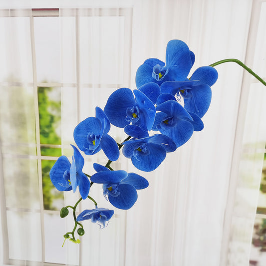 Single Film 9 Phalaenopsis Artificial Flowers - My Store