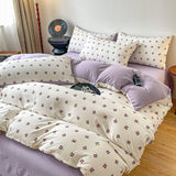 Four-piece Bed Set Jacquard Quilt Cover Sheets - My Store