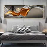 HD Single City Night Scene Canvas Painting - My Store
