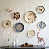 Creative wall wall ceramic hanging plate - My Store