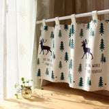 Kitchen fabric short curtains - My Store