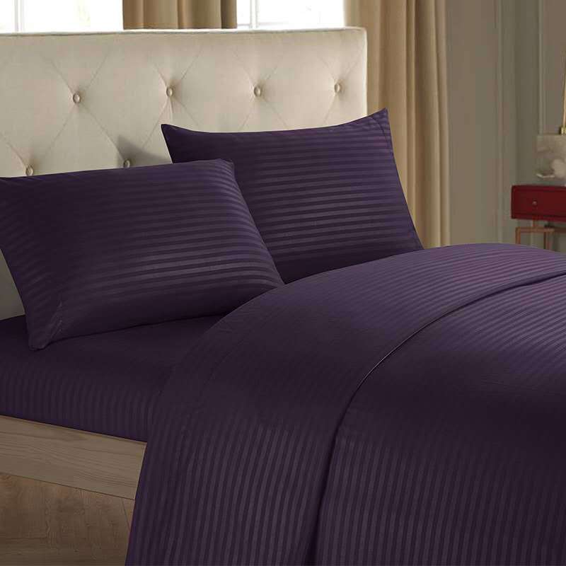 Luxury Bedding Set Bed Sheets Fitted Sets Mono Color - My Store
