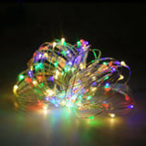 Led Copper Wire Small Color Light Atmosphere Light Strip String Light Beads Decorated Tree - My Store