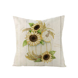 Linen Cushion Office Sofa Cushion Cover - My Store