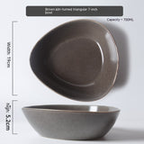 Retro Irregular Flaw Salad Plates - My Store
