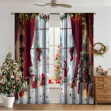 3D Digital Printed Christmas Curtains - My Store