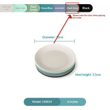 Creative Commercial Plastic Round Dinner Plates - My Store