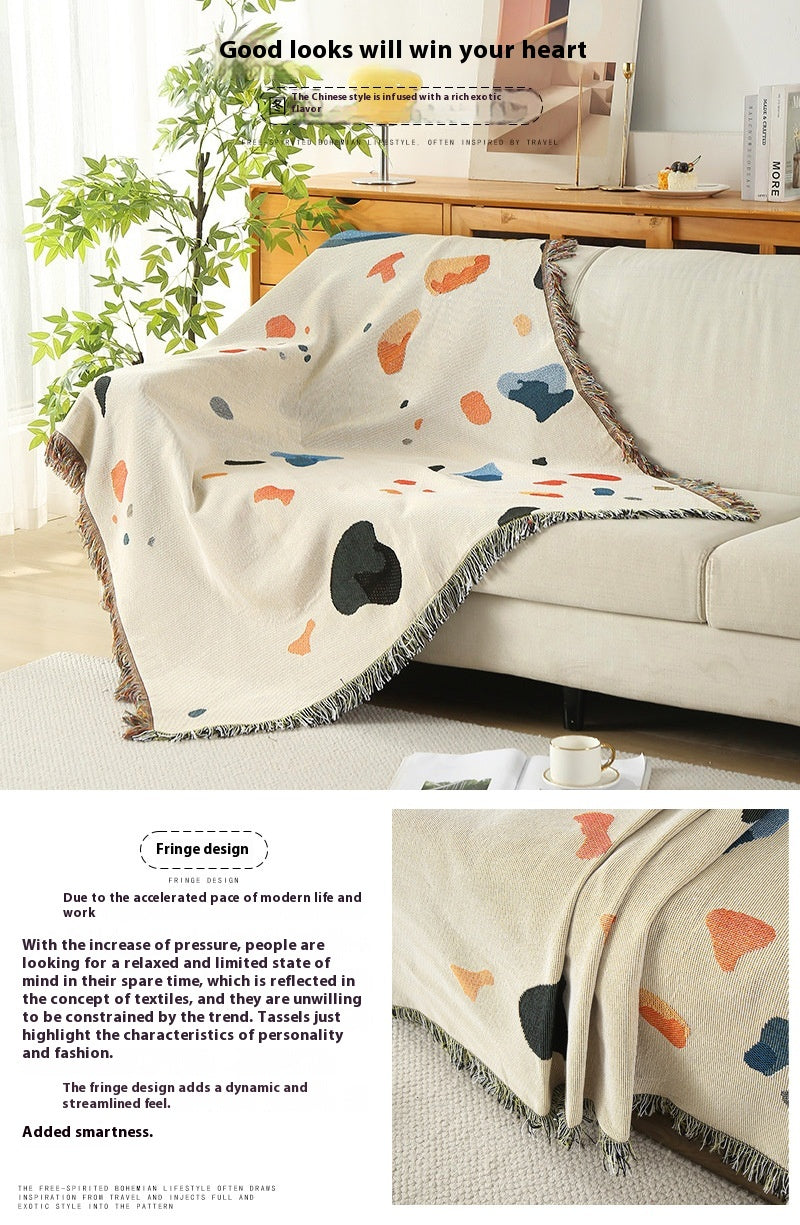 Fashion Sofa Towel Cover Blanket Dust Cloth Decoration Camping Rugs - My Store