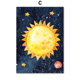 Astronaut Wall Art Canvas Painting - My Store