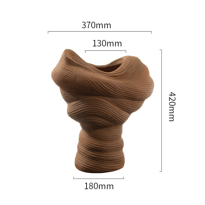 Modern Minimalist Ceramic Vases Floral Handicrafts - My Store