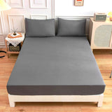 Students Cotton Bed Sheets Fitted Sheet Pillow Case - My Store