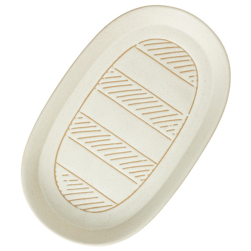 Household Stoneware Serving Plates And Tableware - My Store