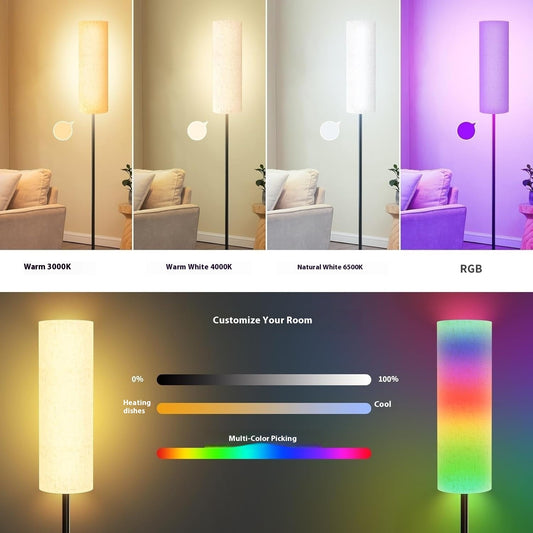 Simple LED Floor Lamp Living Room Bedroom Floor Lamp - My Store