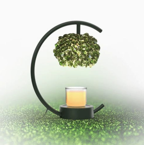 Wrought-iron Aromatherapy Wax Melter Scented Oil Candle Warmer Bedroom Ambiance Table Lamp - My Store