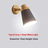 Bedroom Bedside Wall Lamp Creative Aisle Window Color Wall Lamp - My Store