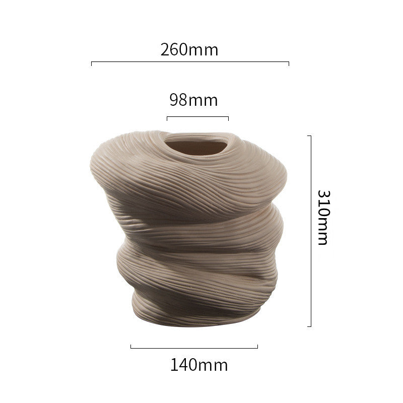 Modern Minimalist Ceramic Vases Floral Handicrafts - My Store