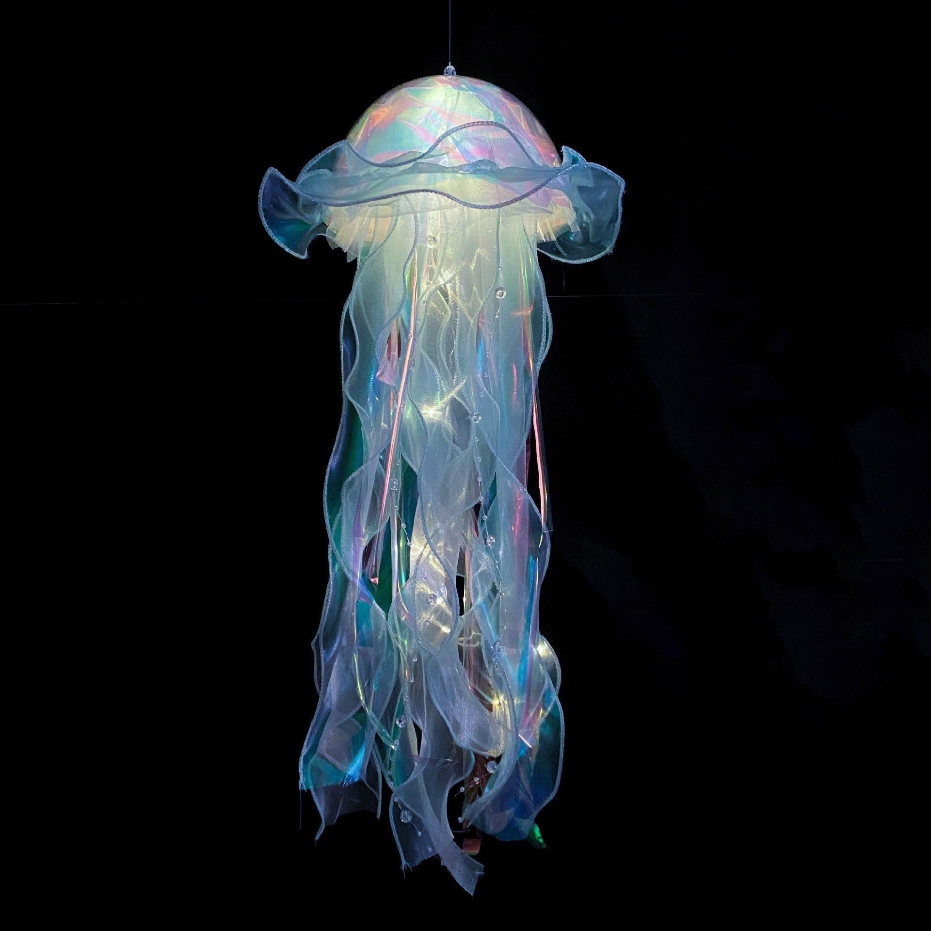 The Girl's Room Is Decorated With Jellyfish Lamps - My Store